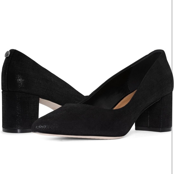Donald J. Pliner Stephani High Crepe Fabric Pumps - Picture 1 of 14